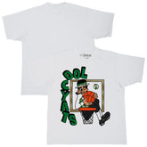 NBA - Boston Celtics Stadium Essentials NBA x Staycool Mascot Oversized T-Shirt - White