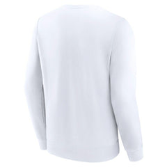 Alexander Ovechkin Washington Capitals Fanatics NHL All-Time Leading Goal Scorer The Great 895 Fleece Pullover Sweatshirt White