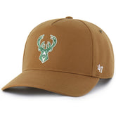 47 brand - Milwaukee Bucks Carhartt x '47 Hitch Adjustable Hat - Brown