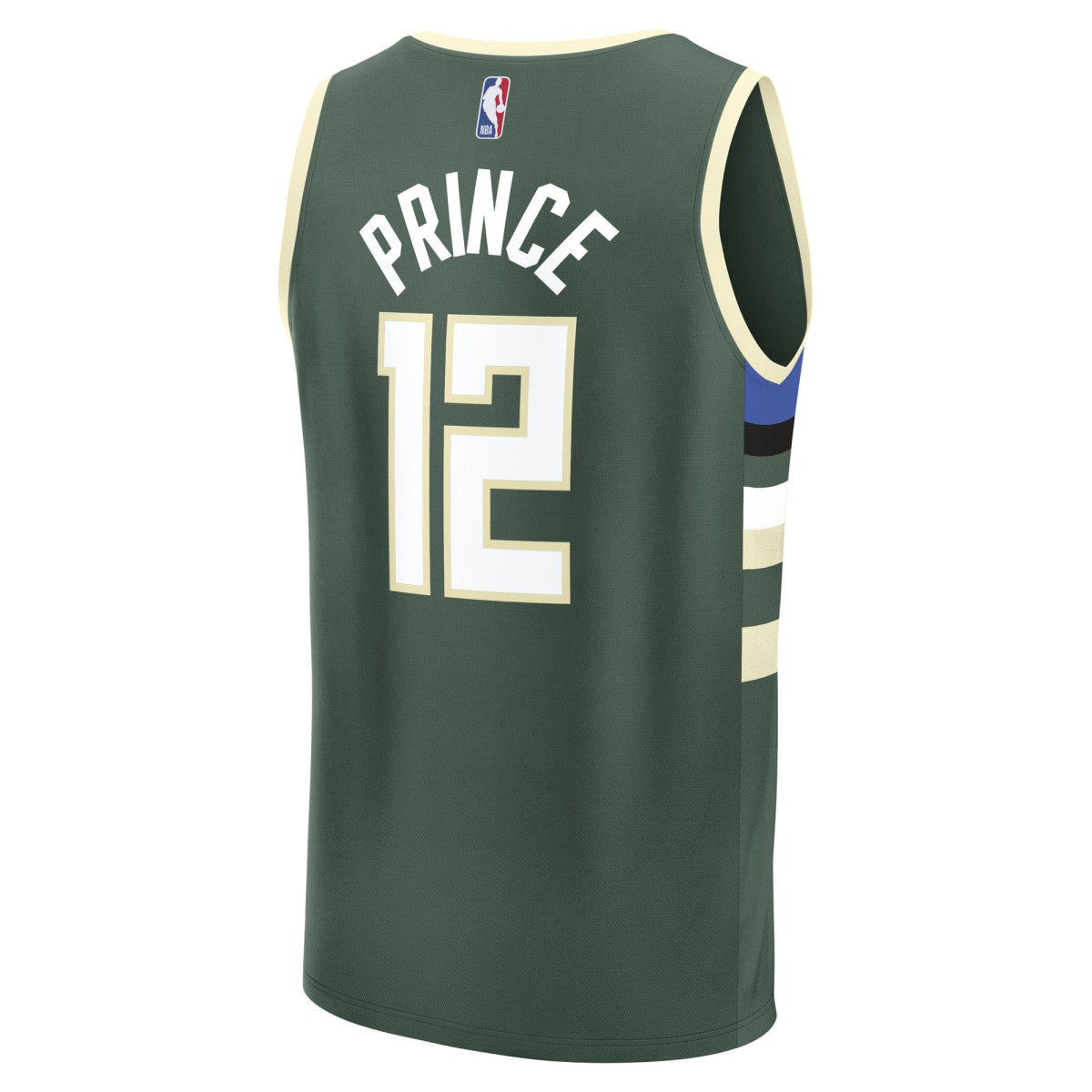 Taurean Prince Milwaukee Bucks Fast Break Replica Player Jersey - Icon Edition - Hunter Green | NBA Jerseys