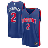 Fanatics - Cade Cunningham Detroit Pistons Fast Break Replica Player Jersey - Icon Editi- Blue