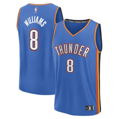Fanatics - Jalen Williams Oklahoma City Thunder Fast Break Replica Player Jersey - Icon Edition - Blue