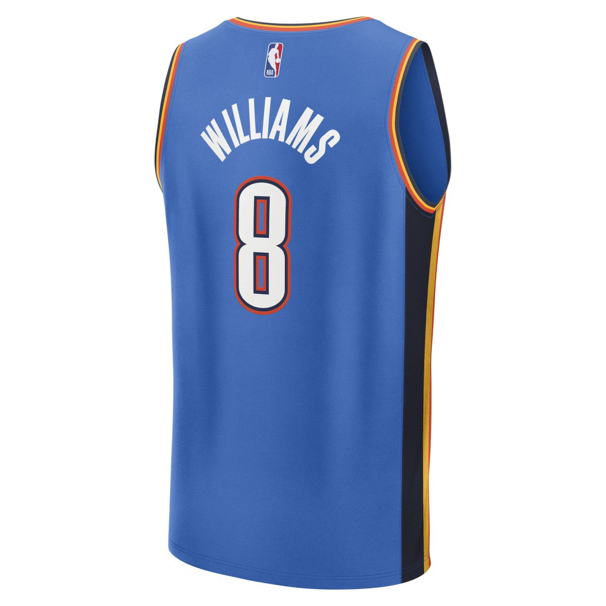Jalen Williams Oklahoma City Thunder Fast Break Replica Player Jersey - Icon Edition - Blue | NBA Jerseys