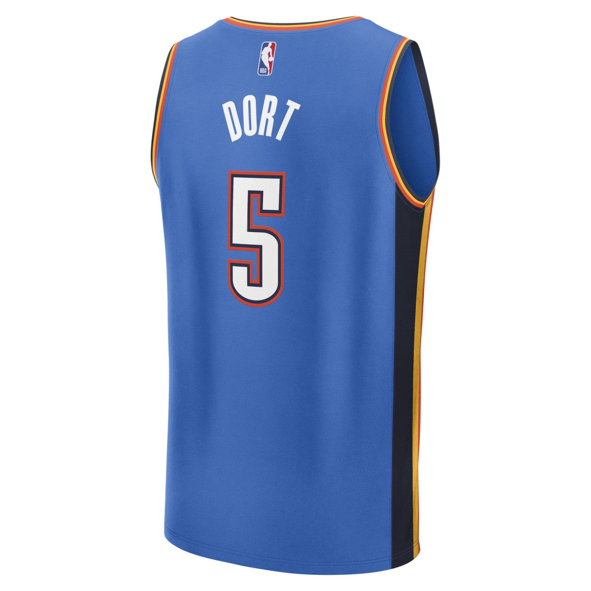 Luguentz Dort Oklahoma City Thunder Fast Break Replica Player Jersey - Icon Edition - Blue | NBA Jerseys