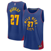 Fanatics - Jamal Murray Denver Nuggets Fast Break Replica Player Jersey - Statement Editi- Blue