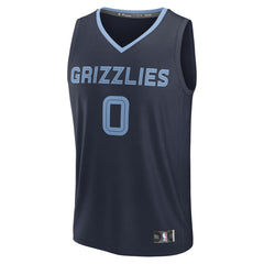 Fanatics - Jaylen Wells Memphis Grizzlies Fast Break Replica Player Jersey - Icon Edition - Navy