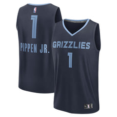 Fanatics - Scotty Pippen Jr. Memphis Grizzlies Fast Break Replica Player Jersey - Icon Edition - Navy