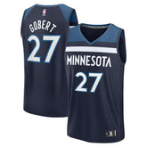 Fanatics - Rudy Gobert Minnesota Timberwolves Fast Break Replica Player Jersey - Icon Edition - Navy