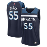 Fanatics - Luka Garza Minnesota Timberwolves Fast Break Replica Player Jersey - Icon Edition - Navy