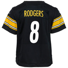 Aaron Rodgers Pittsburgh Steelers Youth Game Jersey Black - Nike
