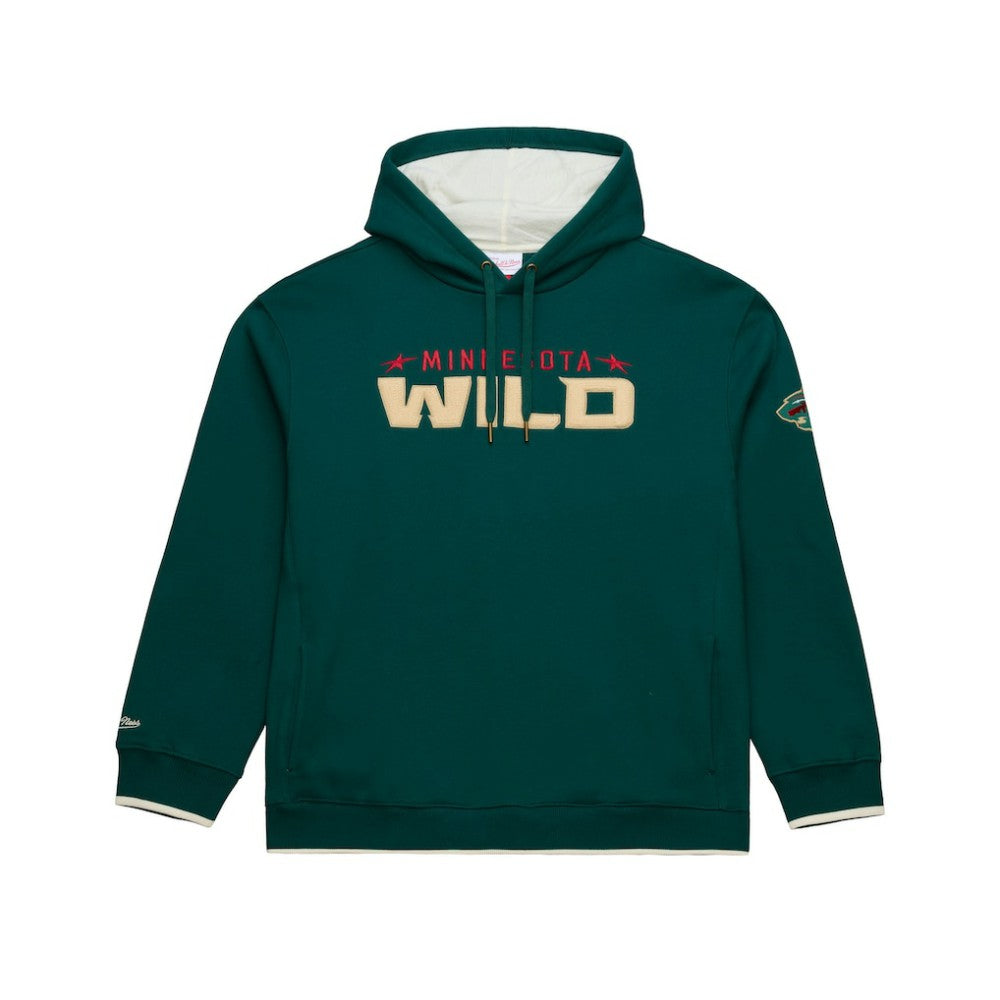Minnesota Wild - Mitchell & Ness Team Legacy Hoodie Green