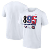 Alexander Ovechkin Washington Capitals NHL All-Time Leading Goal Scorer 895 T-Shirt White