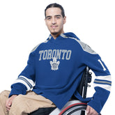 Toronto Maple Leafs - G-III Sports by Carl Banks Adaptive Wear Lord Stanley Hooded Long Sleeve Sweatshirt Royal
