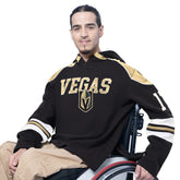 Vegas Golden Knights G-III Sports by Carl Banks Adaptive Wear Lord Stanley Hooded Long Sleeve Sweatshirt Black
