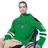 Dallas Stars - G-III Sports by Carl Banks Adaptive Wear Lord Stanley Hooded Long Sleeve Sweatshirt Green