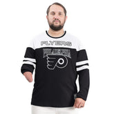 Philadelphia Flyers - G-III Sports by Carl Banks Adaptive Wear Outlast Durene Long-Sleeve T-Shirt Black
