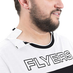 Philadelphia Flyers - G-III Sports by Carl Banks Adaptive Wear Outlast Durene Long-Sleeve T-Shirt Black