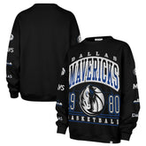 47 brand - Dallas Mavericks '47 Women's 2025/26 City Edition Go Big Oversized Sweatshirt - Black