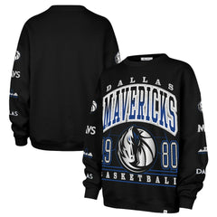 47 brand - Dallas Mavericks '47 Women's 2025/26 City Edition Go Big Oversized Sweatshirt - Black