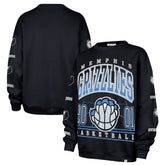 47 brand - Memphis Grizzlies '47 Women's 2025/26 City Edition Go Big Oversized Sweatshirt - Navy