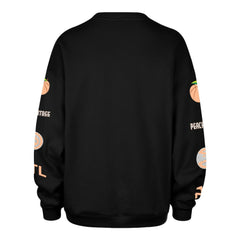 47 brand - Atlanta Hawks '47 Women's 2025/26 City Edition Go Big Oversized Sweatshirt - Black