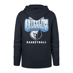 47 brand - Memphis Grizzlies '47 2025/26 City Edition Jab Step Headline Hoodie - Navy