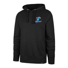 47 brand - Miami Heat '47 2025/26 City Edition Jab Step Headline Hoodie - Black