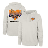 47 brand - New York Knicks '47 2025/26 City Edition Jab Step Headline Hoodie - Natural