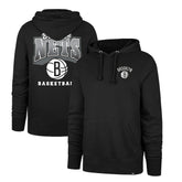 47 brand - Brooklyn Nets '47 2025/26 City Edition Jab Step Headline Hoodie - Black