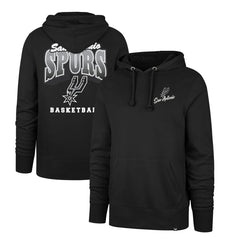 47 brand - San Antonio Spurs '47 2025/26 City Edition Jab Step Headline Hoodie - Black