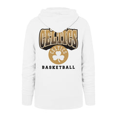 47 brand - Boston Celtics '47 2025/26 City Edition Jab Step Headline Hoodie - White