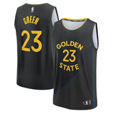 Fanatics - Draymond Green Golden State Warriors Fast Break Replica Player Jersey - Statement Editi- Black