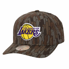 Mitchell & Ness - Los Angeles Lakers Hidden Pro-Crown Adjustable Hat - Camo