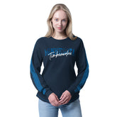 NBA - Minnesota Timberwolves G-III 4Her by Carl Banks Women's Advantage Tri-Blend Long Sleeve T-Shirt - Navy