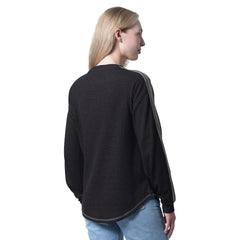 NBA - Brooklyn Nets G-III 4Her by Carl Banks Women's Advantage Tri-Blend Long Sleeve T-Shirt - Black