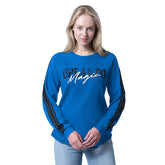 NBA - Orlando Magic G-III 4Her by Carl Banks Women's Advantage Tri-Blend Long Sleeve T-Shirt - Blue