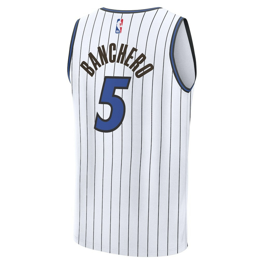 Paolo Banchero Orlando Magic Fast Break Replica Player Jersey - Association Edition - White | NBA Jerseys