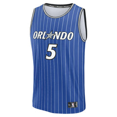 Fanatics - Paolo Banchero Orlando Magic Youth Fast Break Replica Player Jersey - Icon Edition - Blue