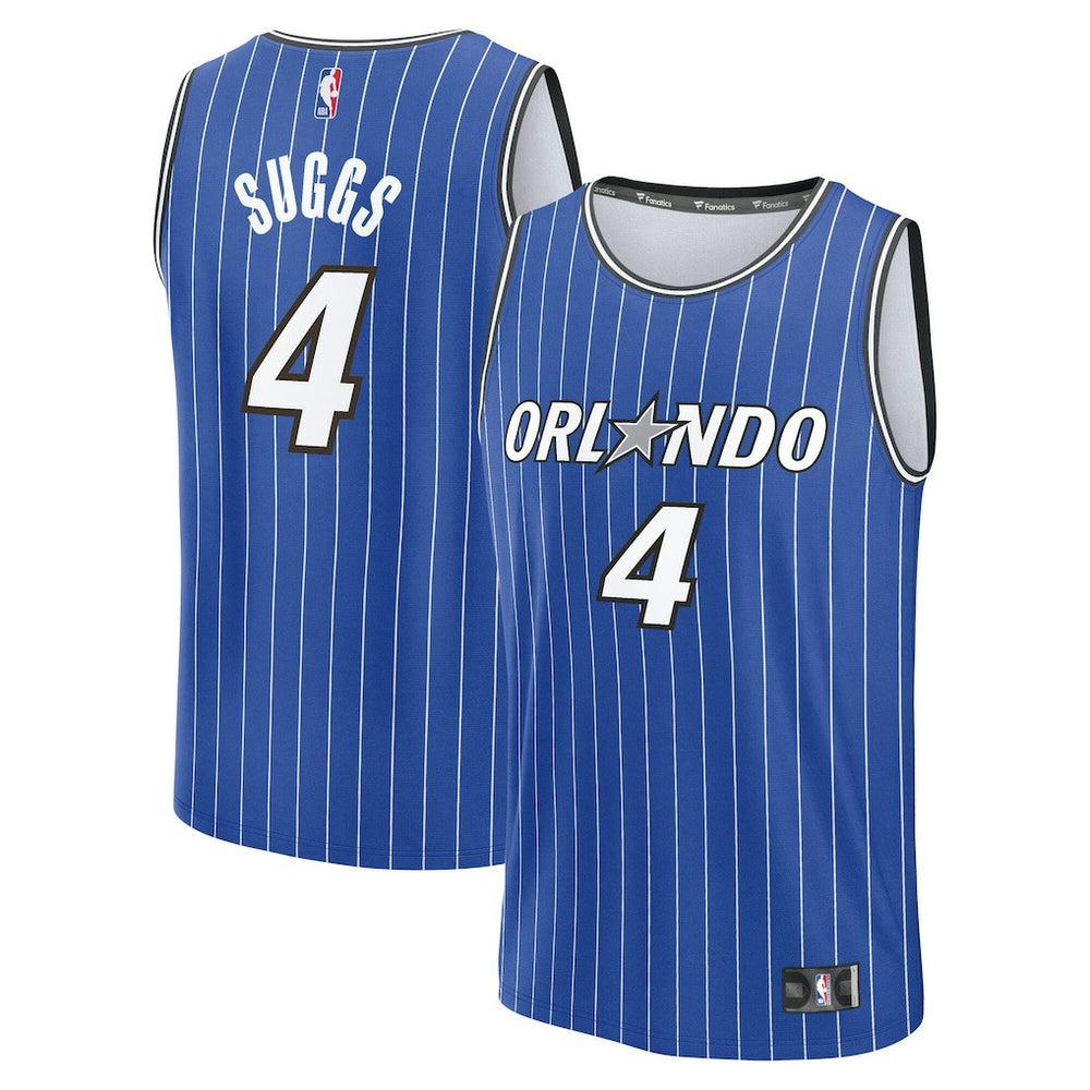 Fanatics - Jalen Suggs Orlando Magic Fast Break Jersey - Icon Edition - Blue