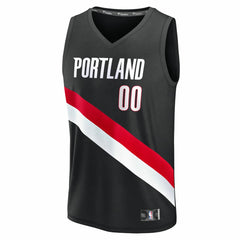 Fanatics - Scoot Henderson Portland Trail Blazers Youth Fast Break Replica Player Jersey - Icon Edition - Black