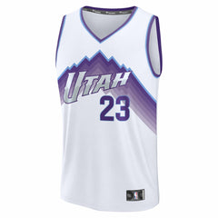Fanatics - Lauri Markkanen Utah Jazz Youth Fast Break Replica Jersey - Association Edition - White