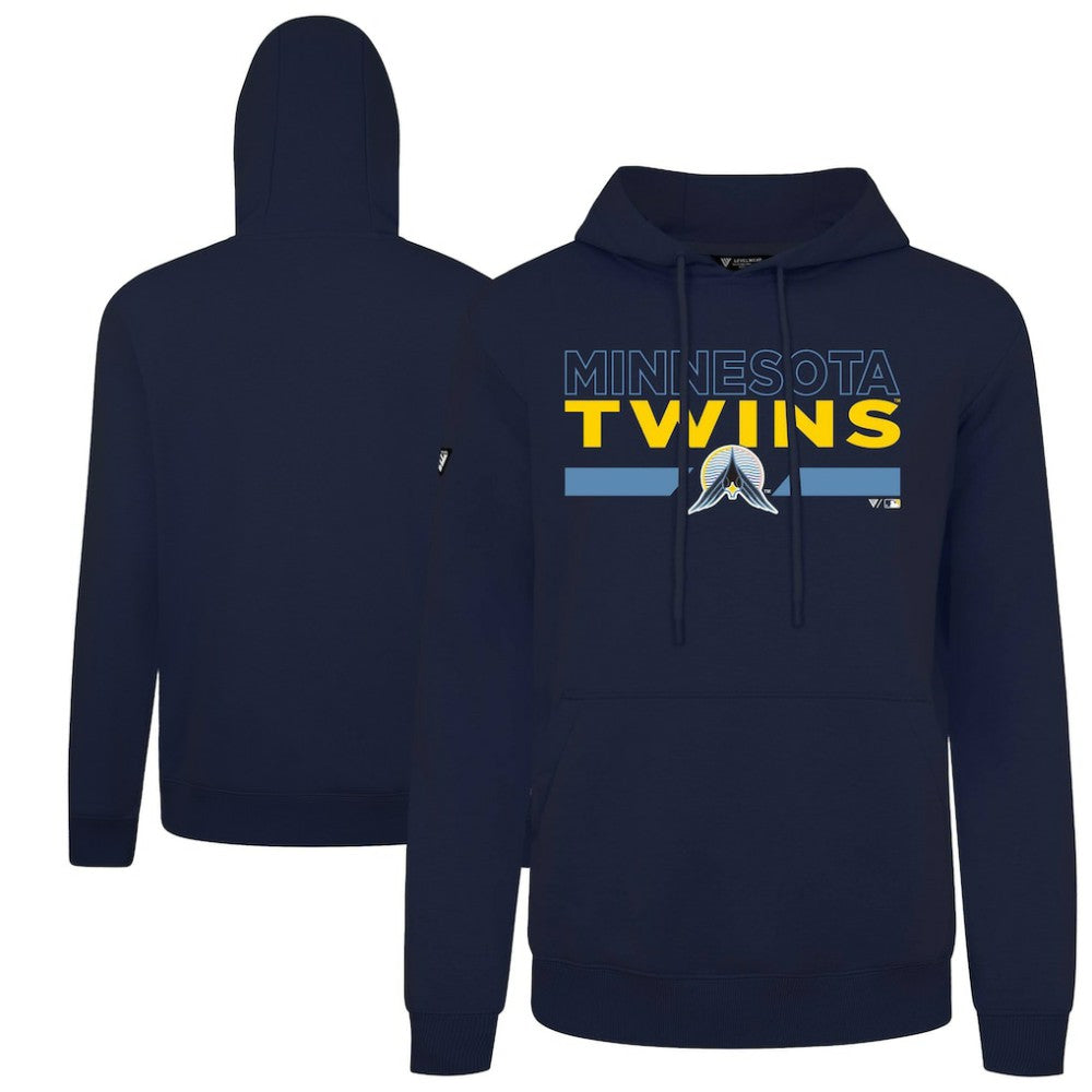 Minnesota Twins Levelwear City Connect Podium No Hitter Pullover Hoodie Online
