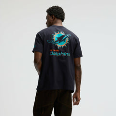 Miami Dolphins 2025 Rivalries Collection Essential Max90 T-Shirt Pitch Blue - Nike