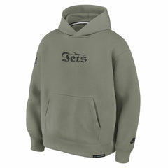 New York Jets 2025 Rivalries Collection Oversized Tech Fleece Hoodie Gotham Green - Nike