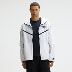 New England Patriots 2025 Rivalries Collection Tech Raglan Full-Zip Jacket White - Nike