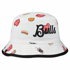 New Era - Chicago Bulls Team Cheer Reversible Bucket Hat - White
