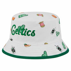 New Era - Boston Celtics Team Cheer Reversible Bucket Hat - White