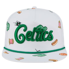 New Era - Boston Celtics Team Cheer Rope 19TWENTY Adjustable Hat - White