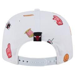 New Era - Chicago Bulls Team Cheer Rope 19TWENTY Adjustable Hat - White