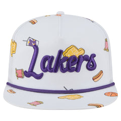 New Era - Los Angeles Lakers Team Cheer Rope 19TWENTY Adjustable Hat - White